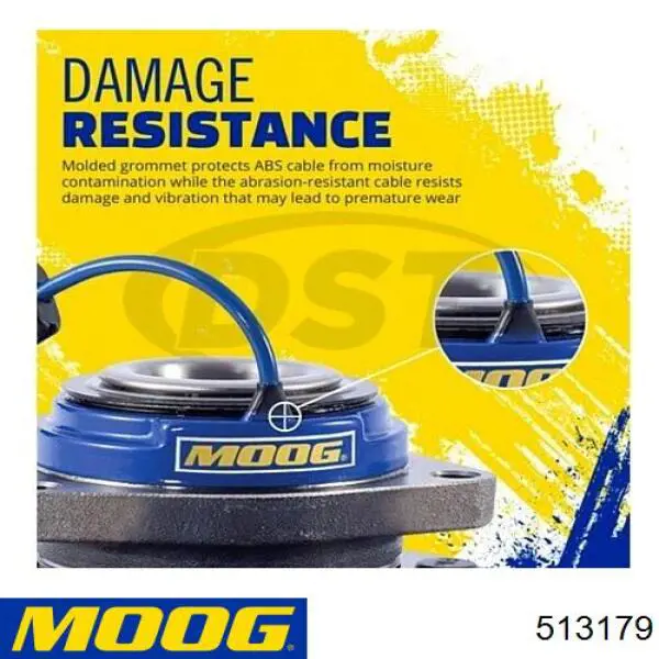 Маточина колеса передня Moog 513179 ціна, від 49.00 USD