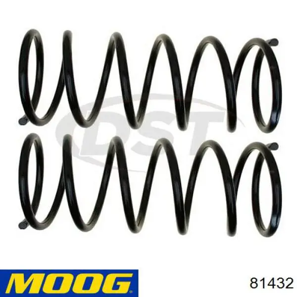 Пружина передньої підвіски Lesjofors 4135720