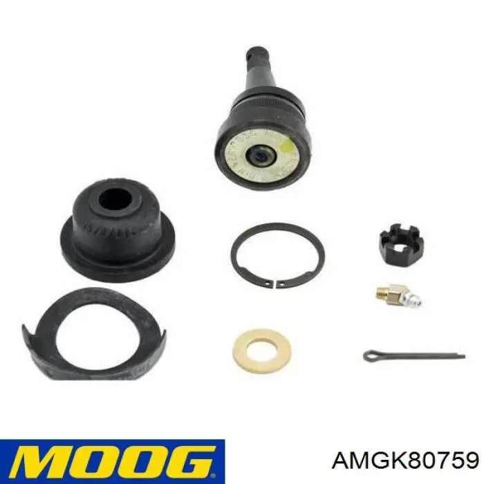 Кульова опора, верхня Moog AMGK80759 ціна, від 12.87 USD