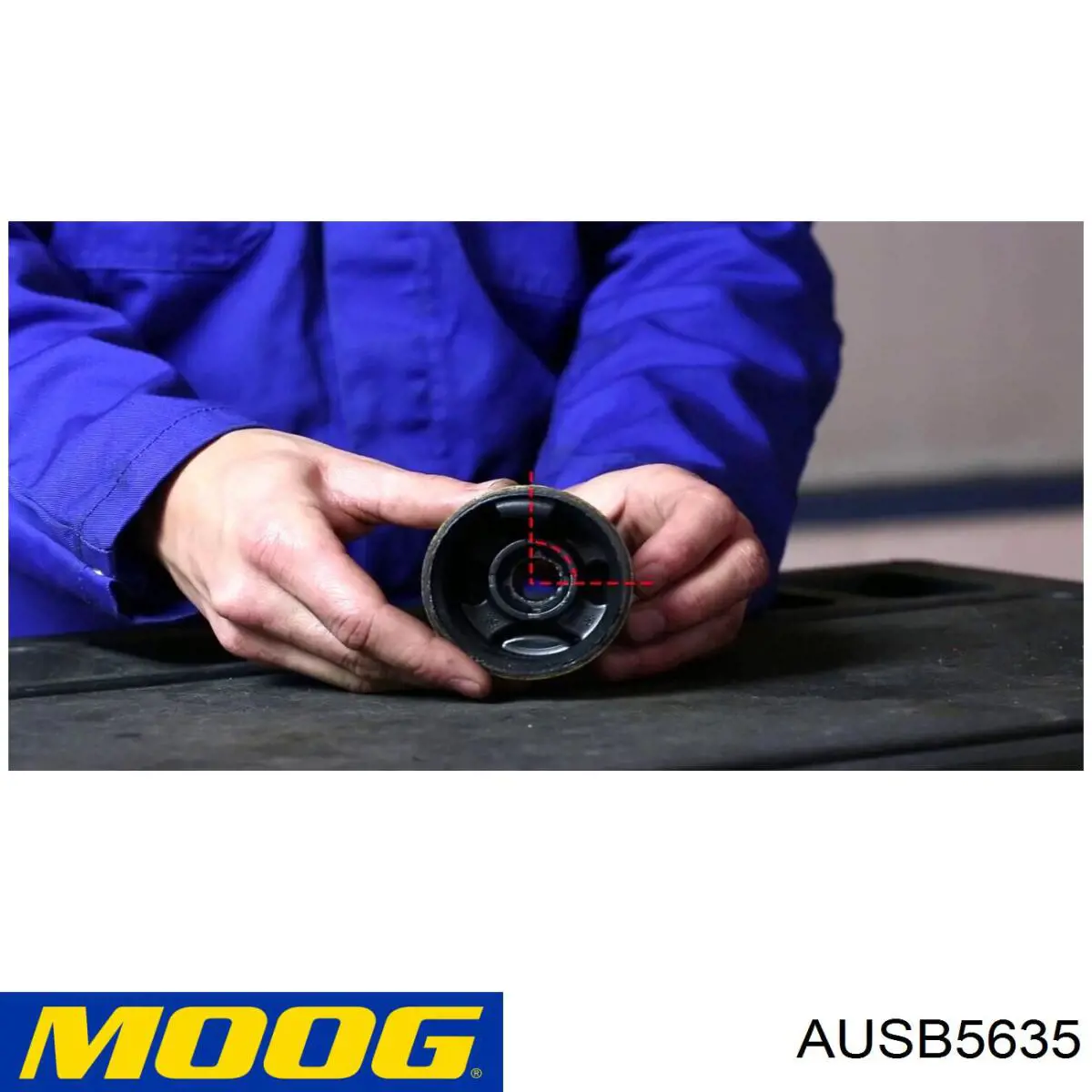 AUSB5635 Moog сайлентблок задньої балки/підрамника