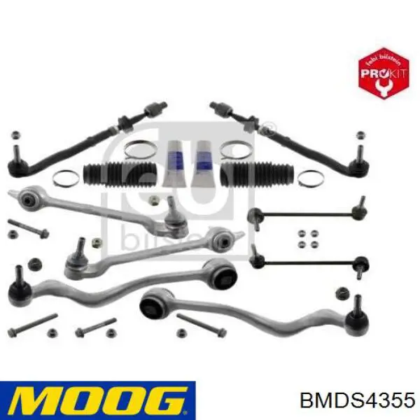 Тяга рульова в зборі, ліва BMDS4355 Moog