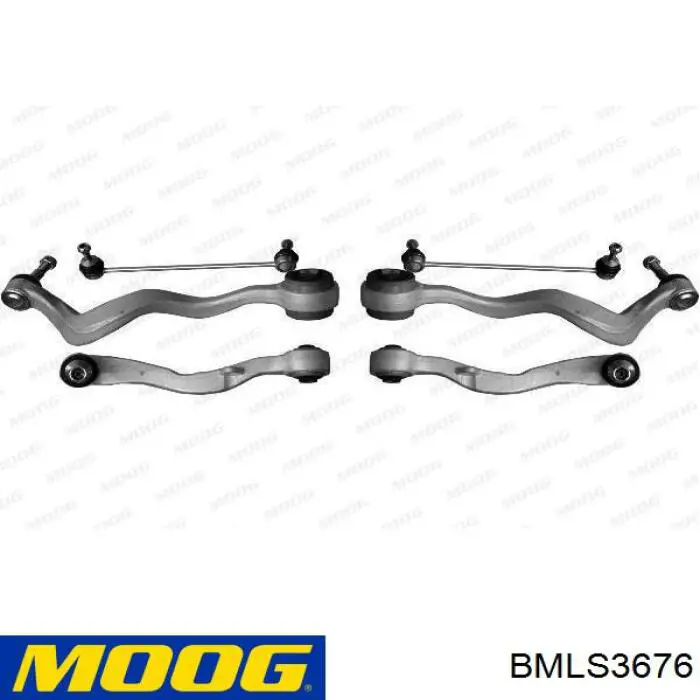 Стійка стабілізатора, переднього, права Moog BMLS3676 ціна, від 10.81 USD