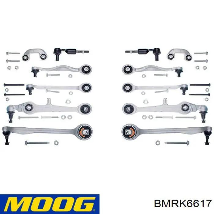 Комплект важелів задньої підвіски RL333200KIT Raiso