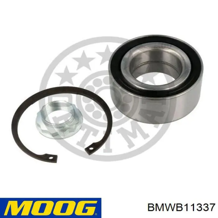 Підшипник маточини передньої/задньої Moog BMWB11337 ціна, від 24.70 USD