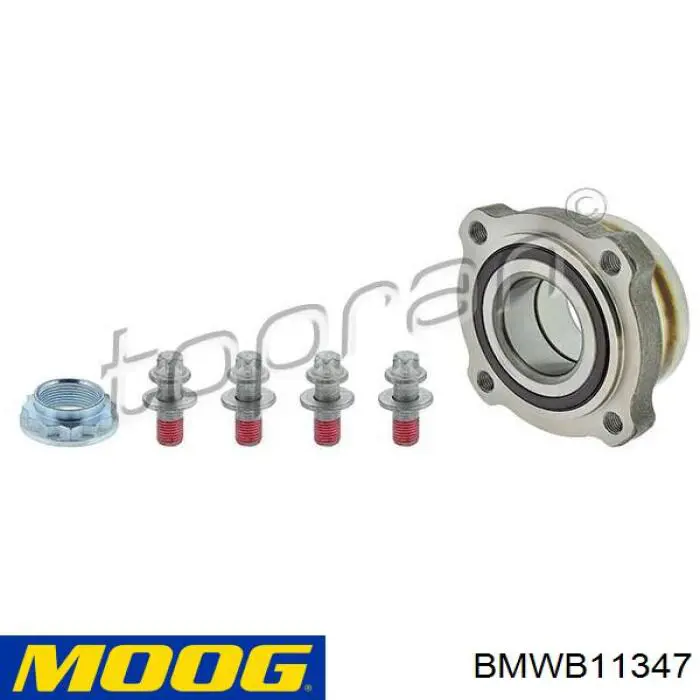 Підшипник маточини задньої Moog BMWB11347 ціна, від 38.92 USD