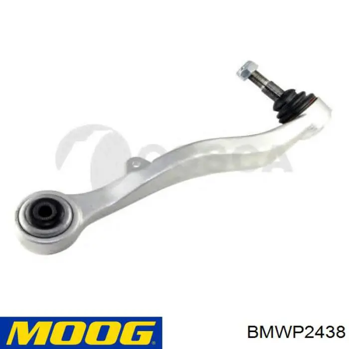 BMWP2438 Moog Важіль передньої підвіски нижній, правий
