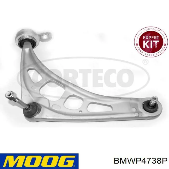 Важіль передній лівий Moog BMWP4738P ціна, від 116.53 USD