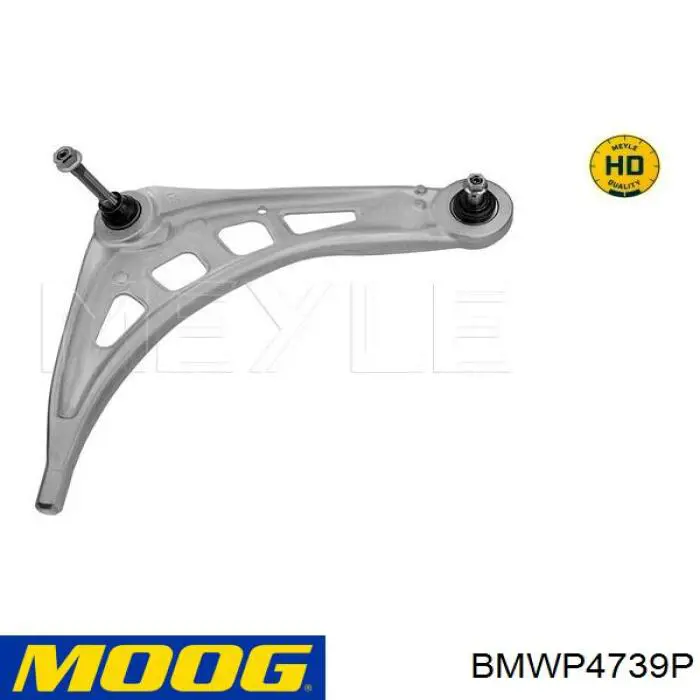 Важіль передньої підвіски нижній, правий Moog BMWP4739P ціна, від 100.64 USD