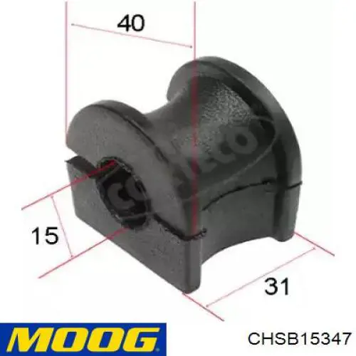 Купити CHSB15347 Moog Подушка стабілізатора передня