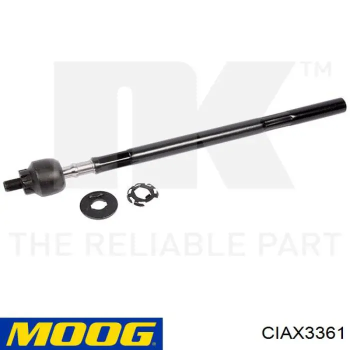Тяга рульова поперечна Moog CIAX3361 ціна, від 11.51 USD