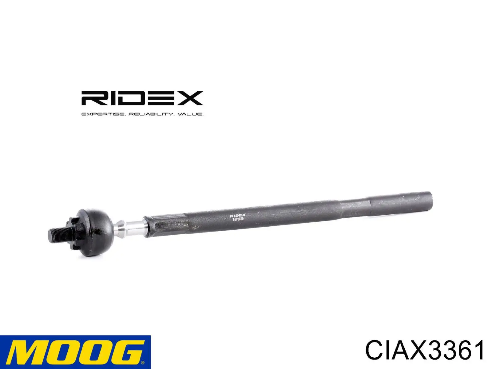 Купити CIAX3361 Moog Тяга рульова поздовжня