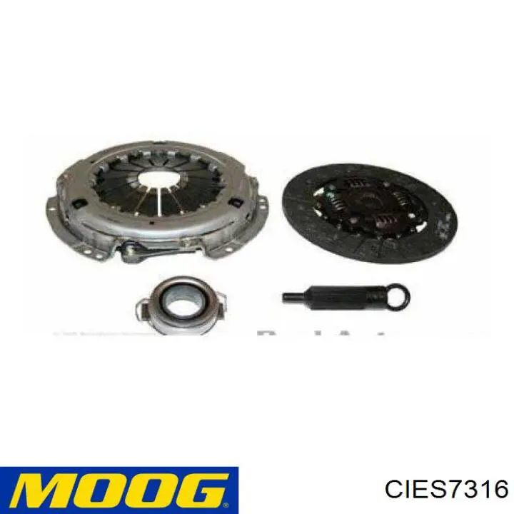 Купити CIES7316 Moog Рульовий наконечник