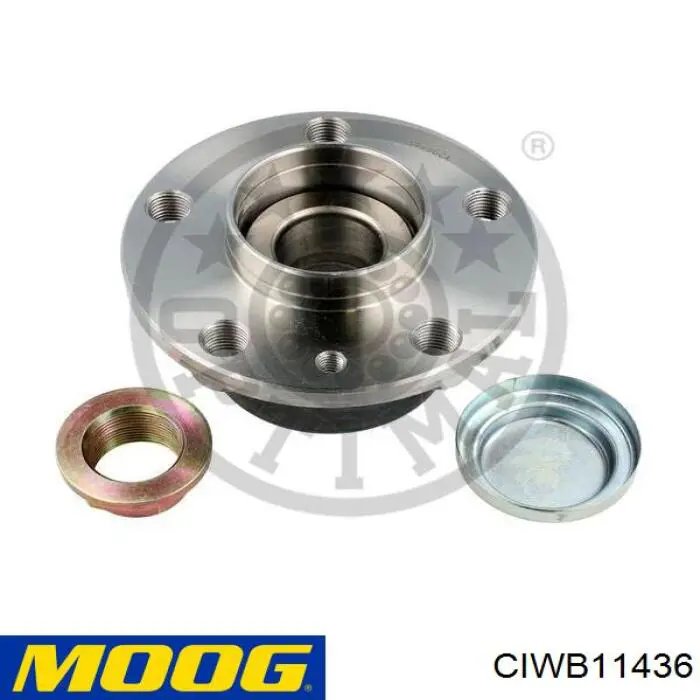 KWD1350 Dayco Маточина задня