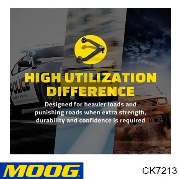 Важіль передньої підвіски нижній, правий K7213 Moog