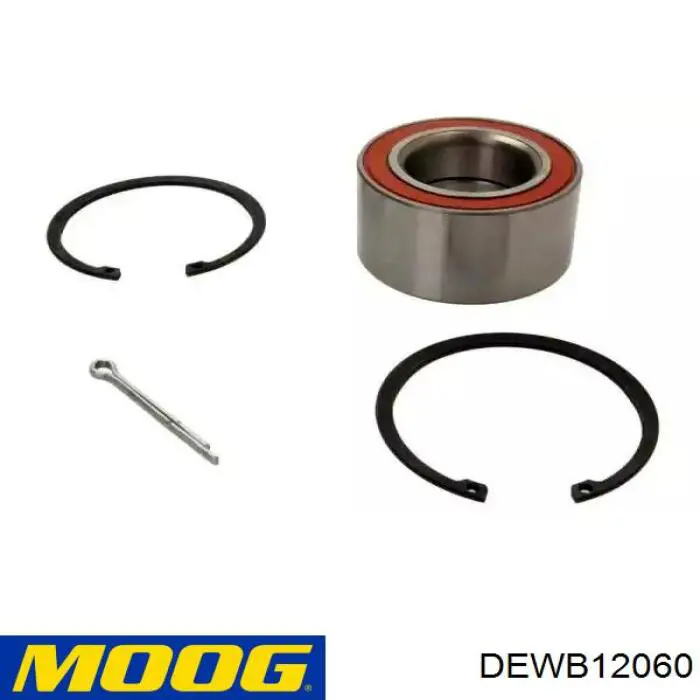 Купити DEWB12060 Moog Підшипник ступиці передньої