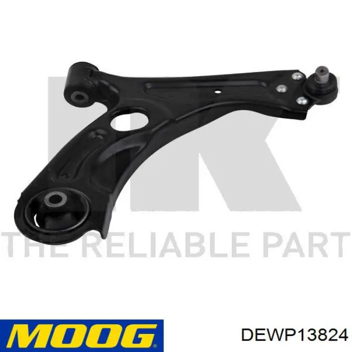 Важіль передньої підвіски нижній, правий Moog DEWP13824 ціна, від 60.44 USD