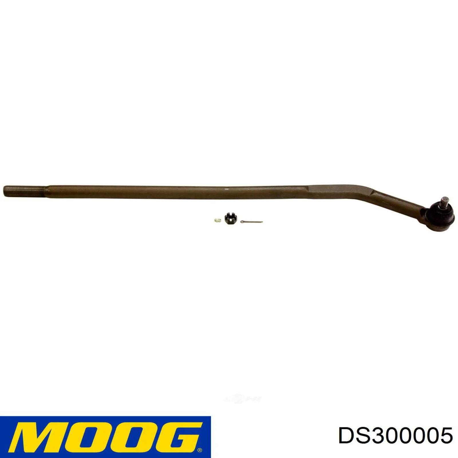 Тяга рульова в зборі, права Moog DS300005 ціна, від 76.77 USD