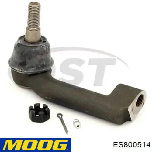 Наконечник рульовий Moog ES800514 ціна, від 16.51 USD