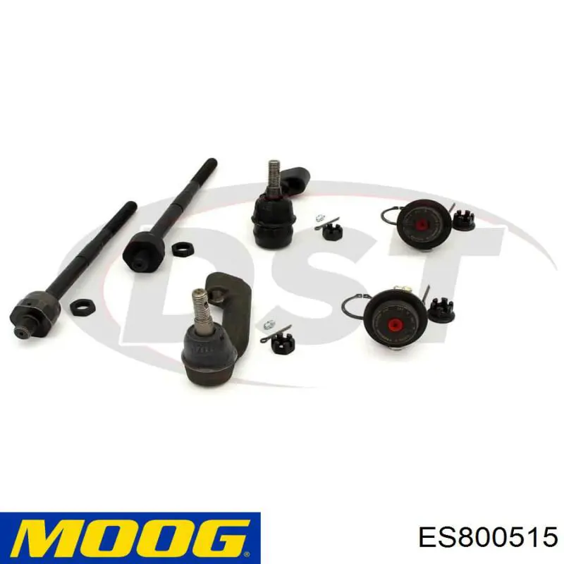 Наконечник рульовий Moog ES800515 ціна, від 18.67 USD