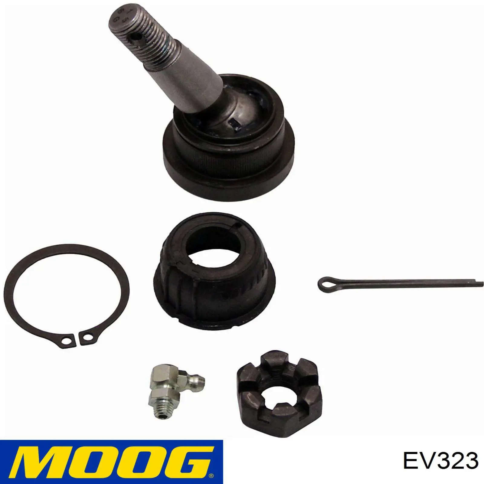 Тяга рульова поперечна Moog EV323 ціна, від 17.52 USD