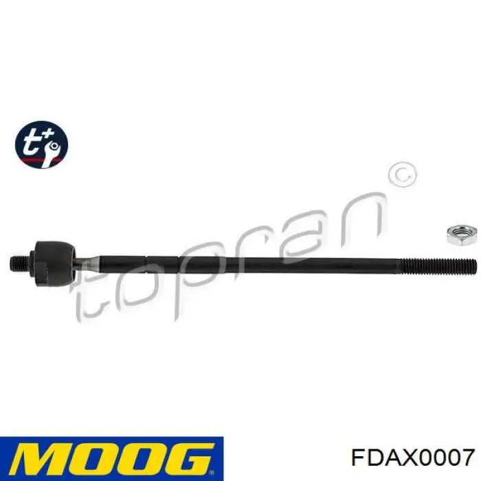 Тяга рульова поперечна Moog FDAX0007 ціна, від 7.80 USD