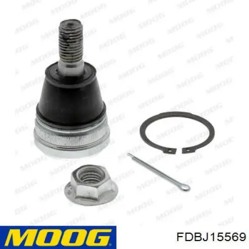 Кульова опора, верхня Moog FDBJ15569 ціна, від 17.75 USD