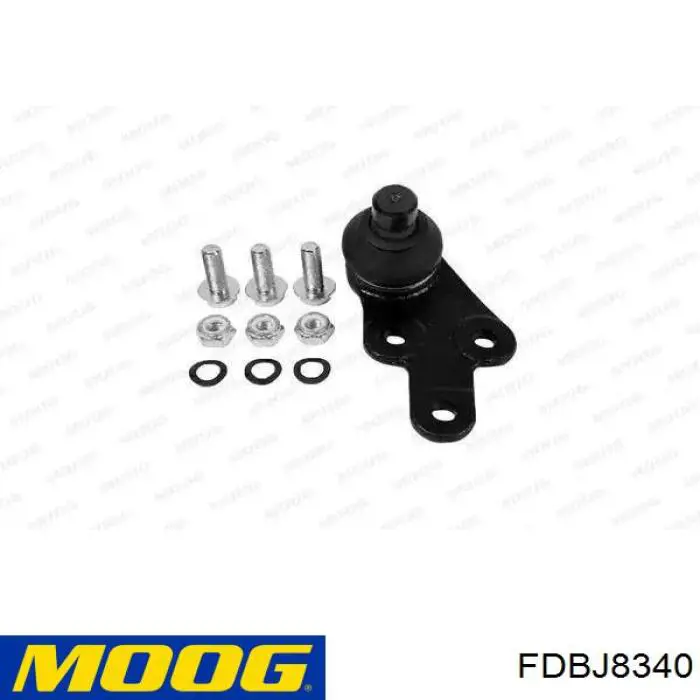 Купити FDBJ8340 Moog Кульова опора, нижня, права