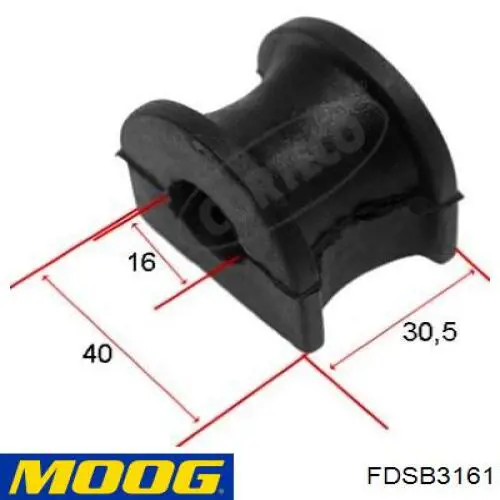 Подушка стабілізатора Kautek FDBS008 ціна, від 1.46 USD