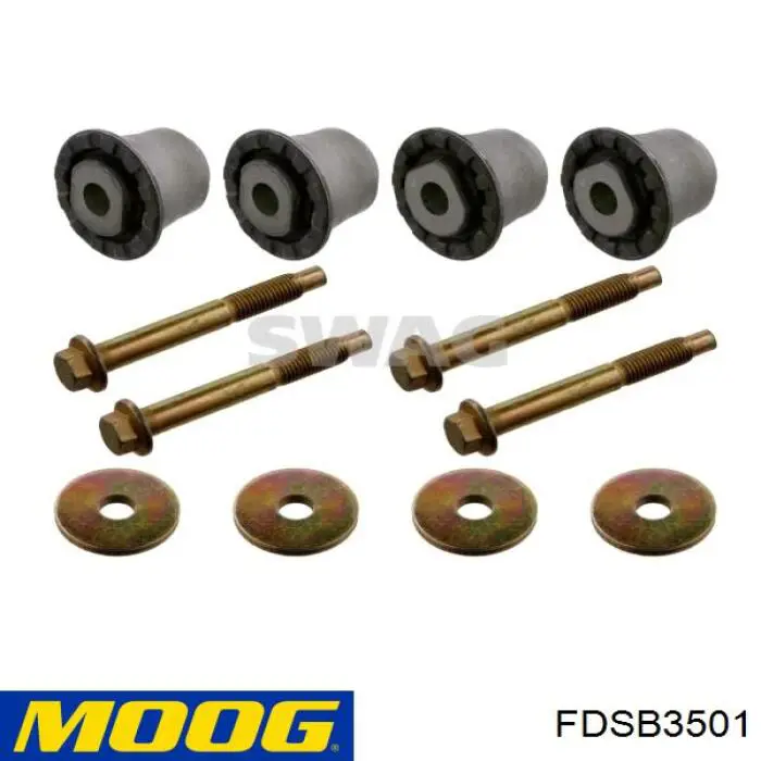 Сайлентблок задньої балки/підрамника Moog FDSB3501 ціна, від 12.80 USD