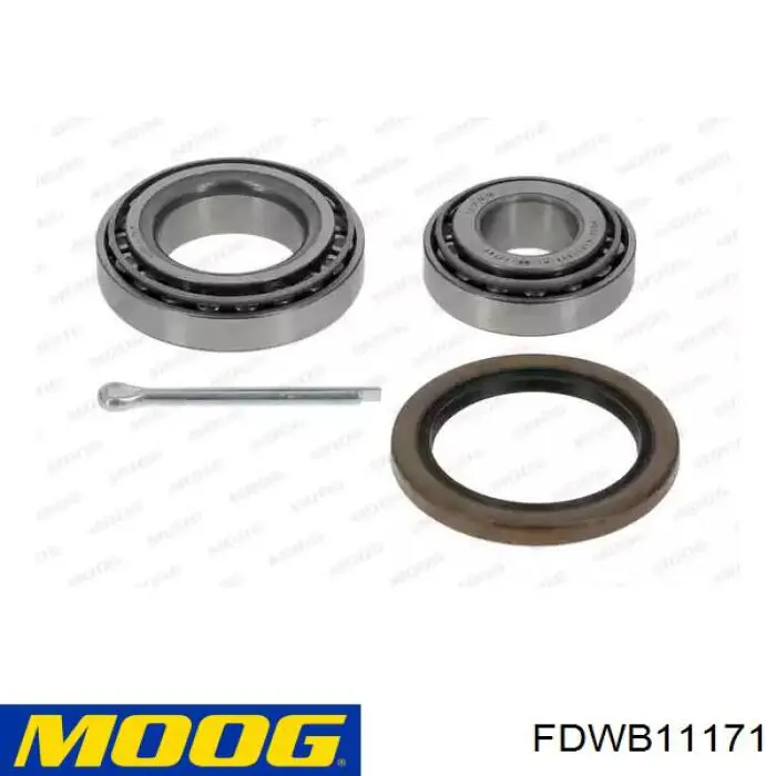 Купити FDWB11171 Moog Підшипник ступиці передньої