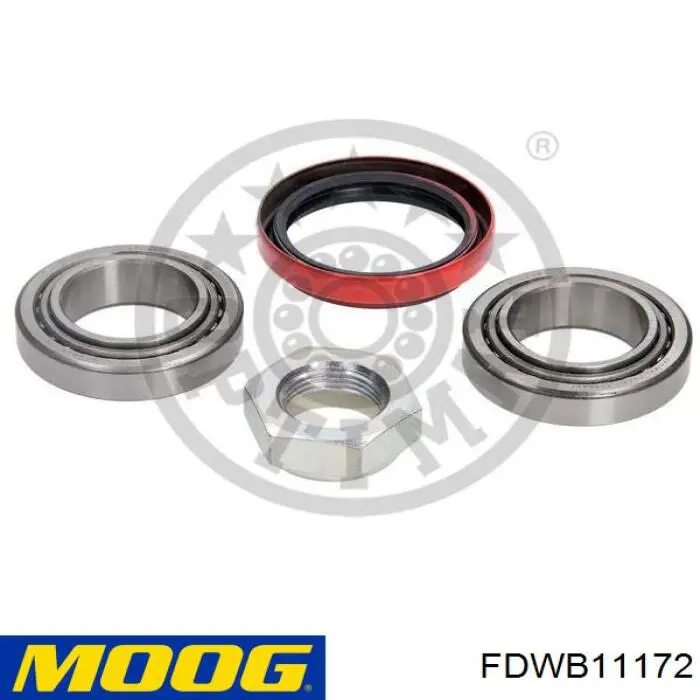Комплект підшипник маточини передньої Moog FDWB11172 ціна, від 14.77 USD
