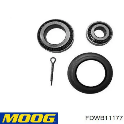 Комплект підшипник маточини передньої Moog FDWB11177 ціна, від 11.11 USD