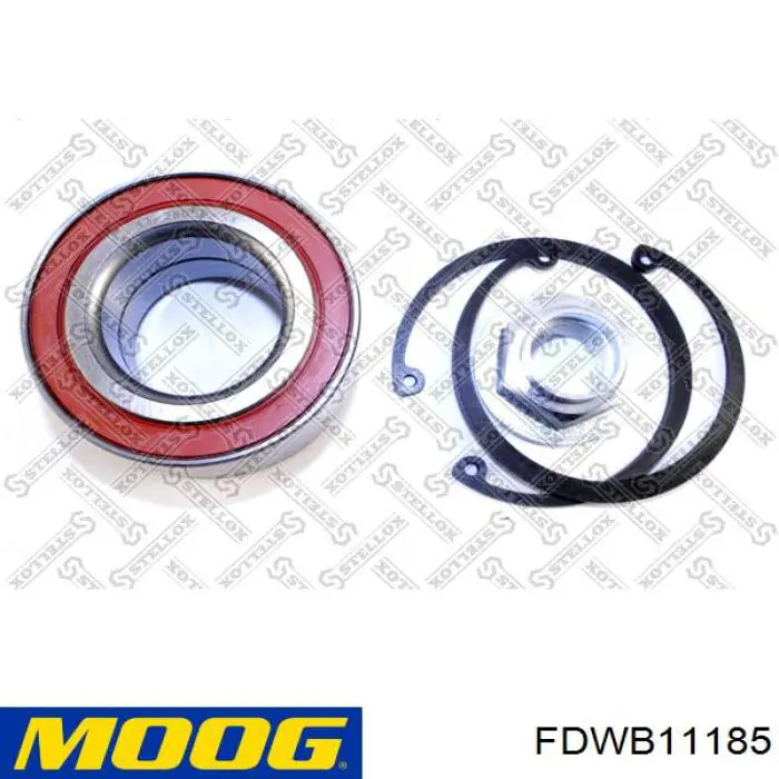 Купити FDWB11185 Moog Підшипник ступиці передньої