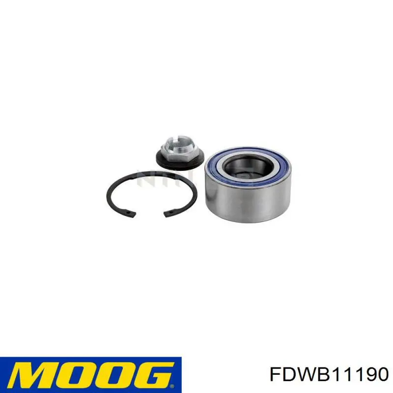 Купити FDWB11190 Moog Підшипник ступиці передньої