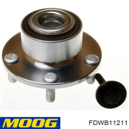 Маточина колеса передня Moog FDWB11211 ціна, від 43.03 USD