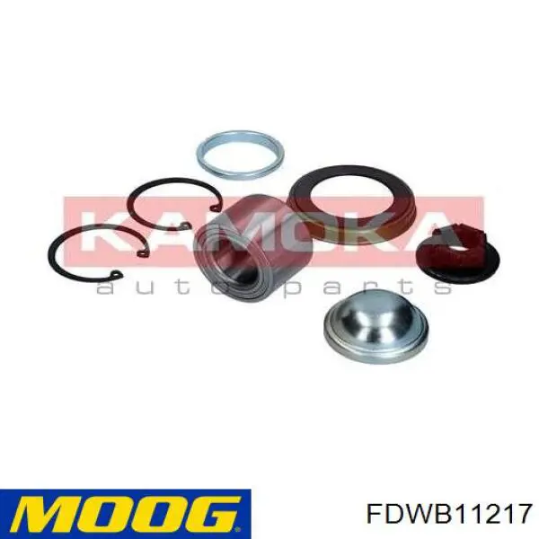 Купити FDWB11217 Moog Підшипник задньої ступиці