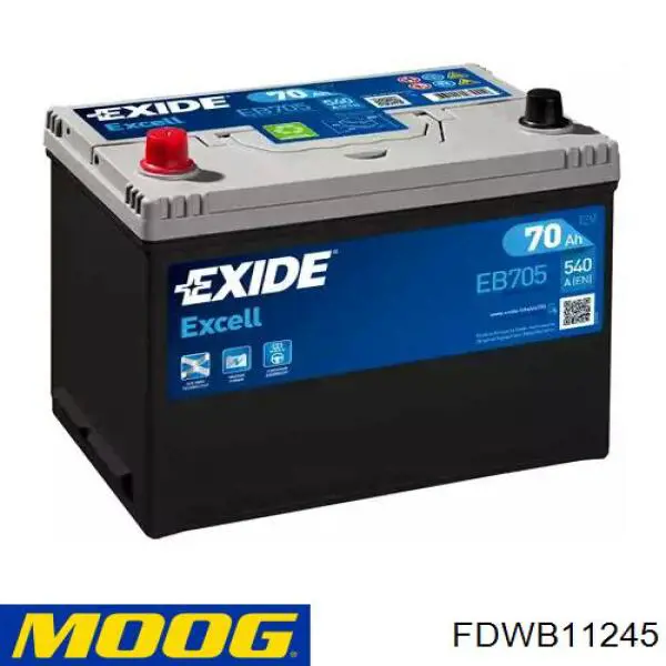 Маточини задніх коліс Moog FDWB11245 ціна, від 74.17 USD