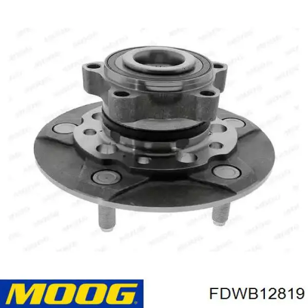 Маточина колеса передня Moog FDWB12819 ціна, від 113.04 USD