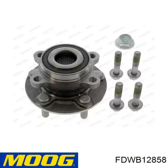 Маточина колеса передня Moog FDWB12858 ціна, від 82.62 USD
