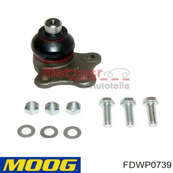 Важіль передній лівий Moog FDWP0739 ціна, від 52.97 USD