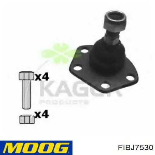 Купити FIBJ7530 Moog Кульова опора, нижня