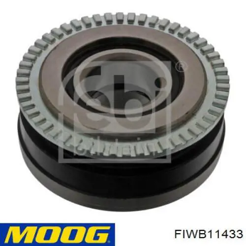 Комплект підшипник маточини передньої Moog FIWB11433 ціна, від 22.45 USD