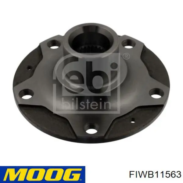 Комплект підшипник маточини передньої Moog FIWB11563 ціна, від 27.62 USD