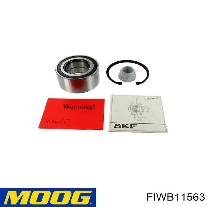 Підшипник маточини Moog FIWB11563