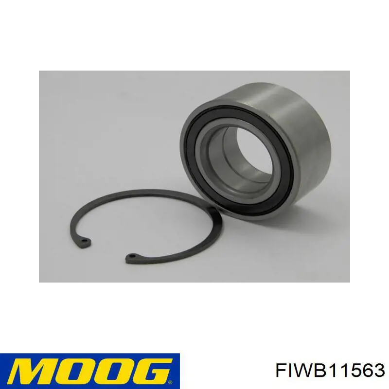 Комплект підшипник маточини передньої Moog FIWB11563 ціна, від 27.62 USD