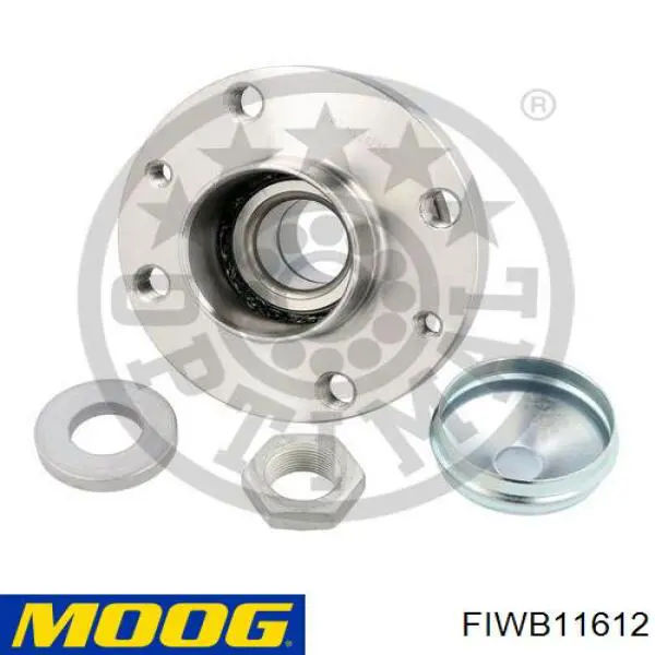 Купити FIWB11612 Moog Підшипник ступиці колеса
