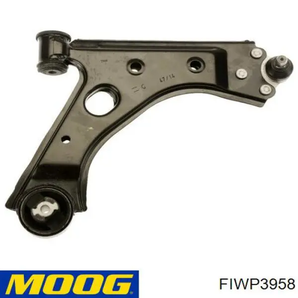 Важіль передньої підвіски нижній, правий Moog FIWP3958 ціна, від 39.75 USD