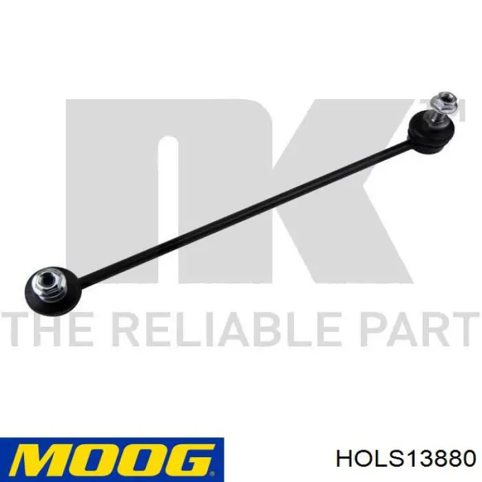 Стійка стабілізатора, переднього, права Moog HOLS13880 ціна, від 11.54 USD