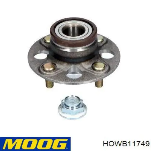 Маточини задніх коліс Moog HOWB11749 ціна, від 37.83 USD
