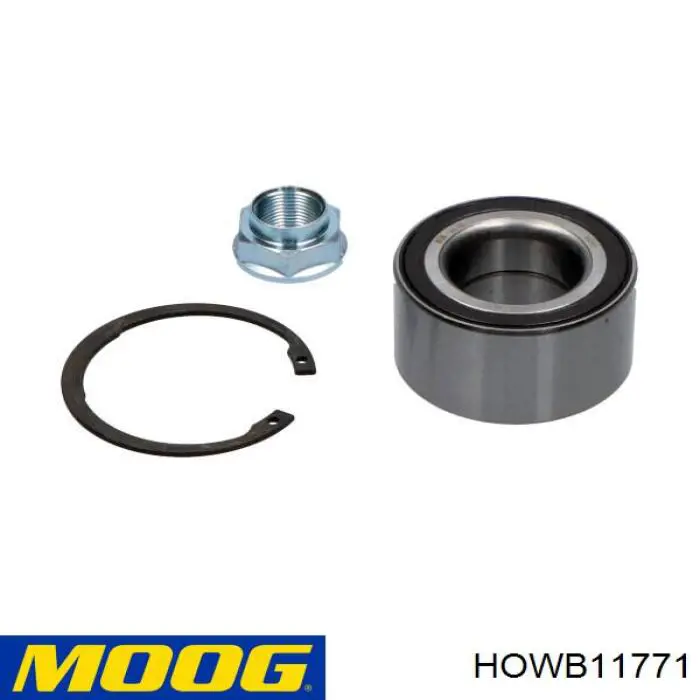 Купити HOWB11771 Moog Підшипник задньої ступиці